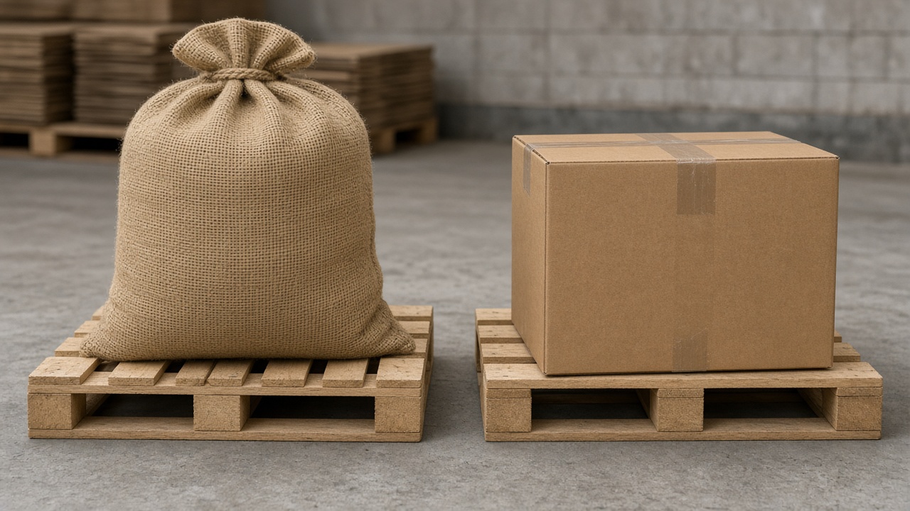 Packing is named with the lot. It is not a SKU.