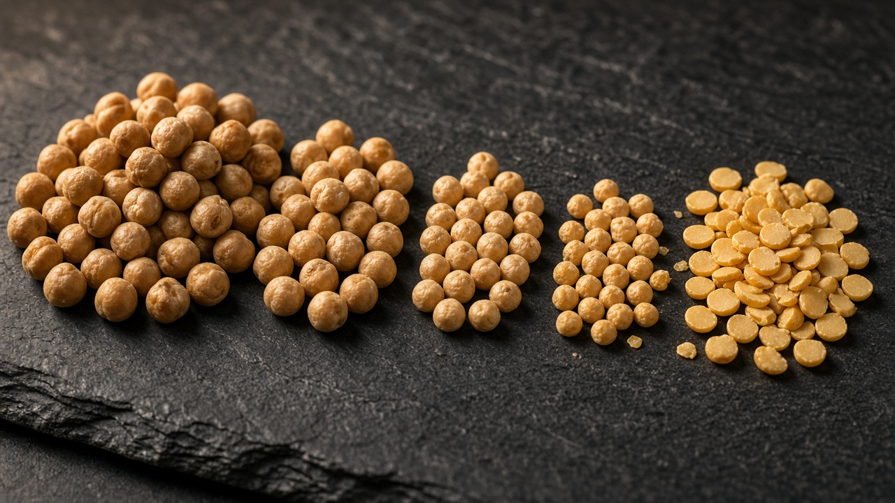 Chickpea is quoted to count and colour