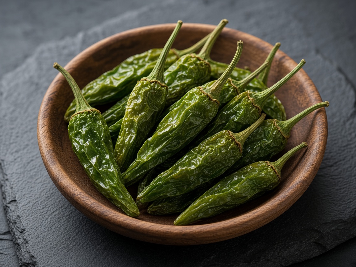 Green chilli — Dried whole