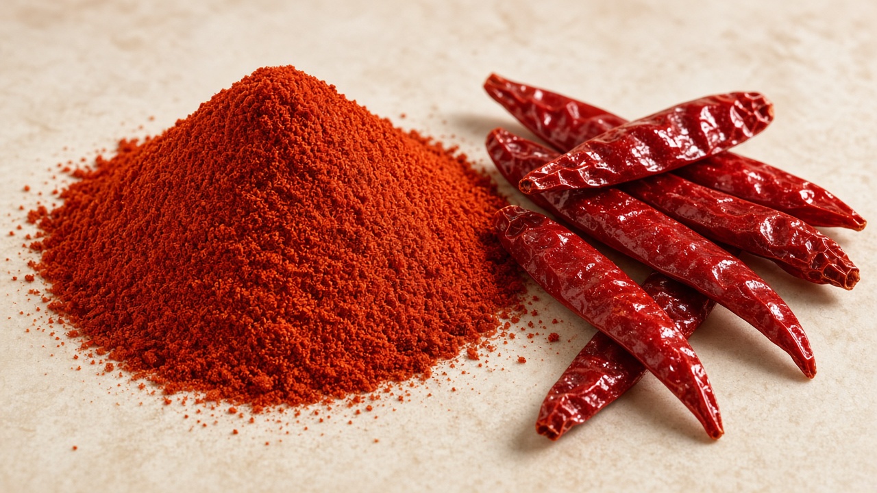 American Spice Trade Association (ASTA) colour value in red chilli